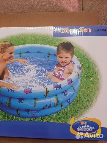 Детский надувной бассейн