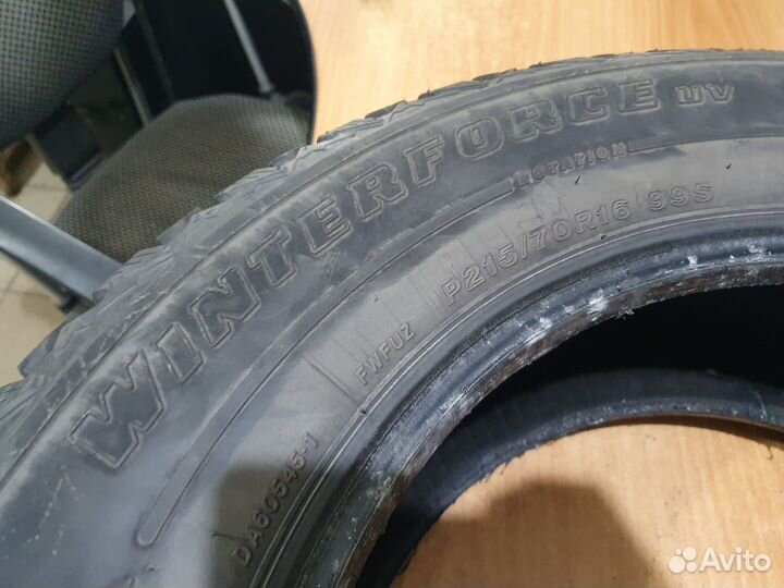 Firestone Winterforce UV 215/70 R16 99S