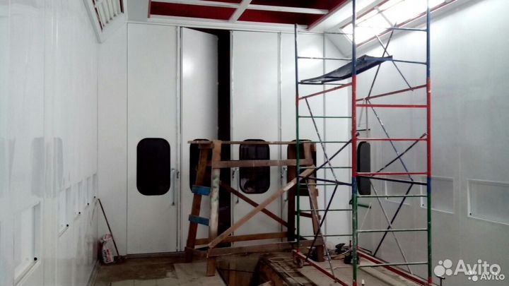 Монтаж Покрасочных камер