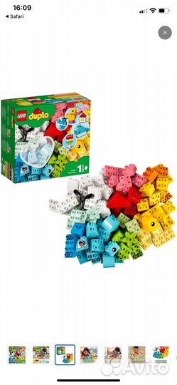 Конструктор lego duplo