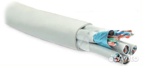 Кабель витая пара Hyperline futp24W-C5-S24-IN-lszh