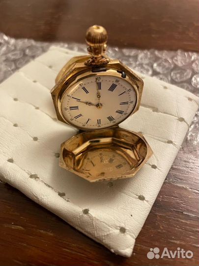 Часы золотые именные с дореволюционной пробой