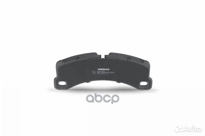 Колодки тормозные передние к-кт 3000-526 metaco