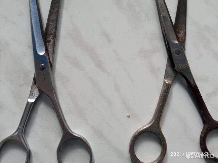 Ножницы парикмахерские СССР
