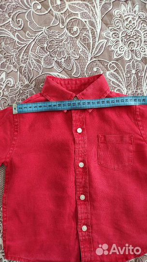 Рубашка льняная 92