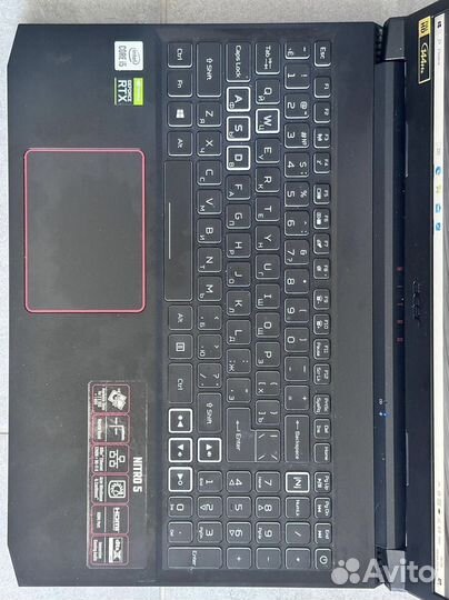 Ноутбук для игр Acer Nitro 5 / RTX 3060 6GB