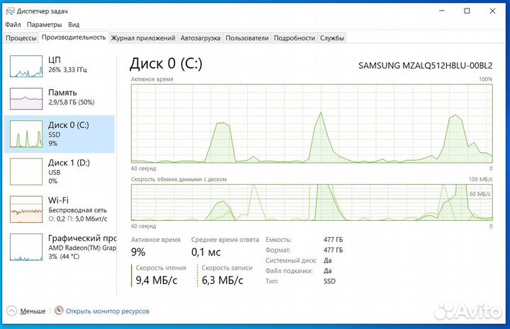 Lenovo V15 G2 ALC /Ryzen 7 5700U