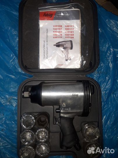 Пневмогайковерт ударный Fubag IWS234/680