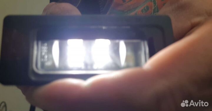 Фонарь подсветки номера фольксваген поло седан