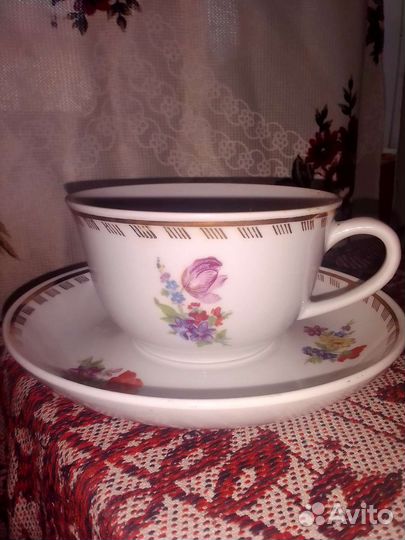 Чайная пара СССР Песочное 1972 год