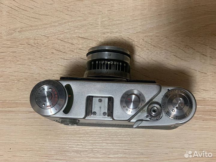 Пленочный фотоаппарат фэд-4 (в кофре)