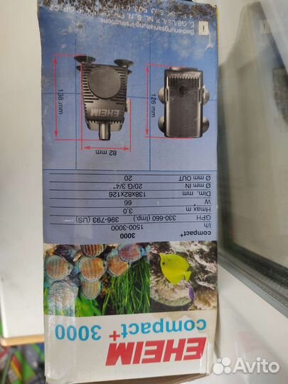 Помпа для аквариума