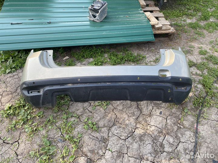 Задний бампер renault duster