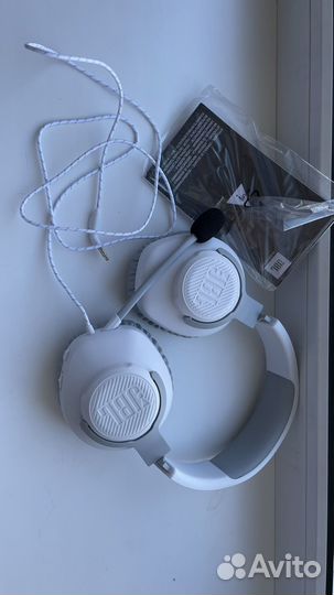 Проводная игровая гарнитура JBL Quantum 100 White