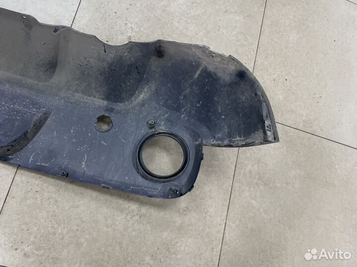 Юбка бампера задняя Kia Soul