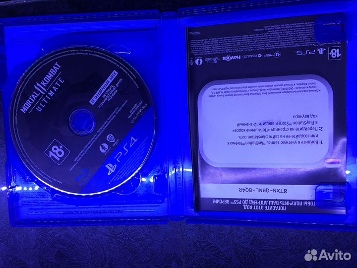 Mortal Kombat 11 ps4 диск