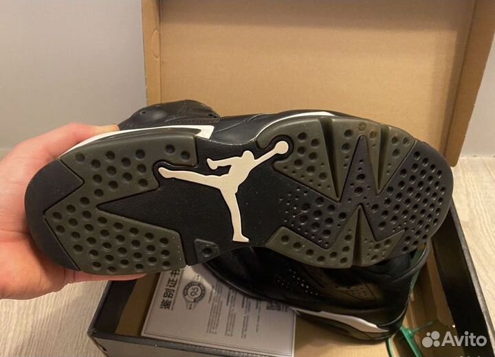 Кроссовки Jordan 6 black cat