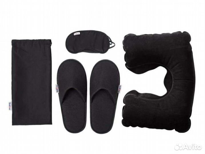 Дорожный набор onBoard (маска, тапки, подушка)