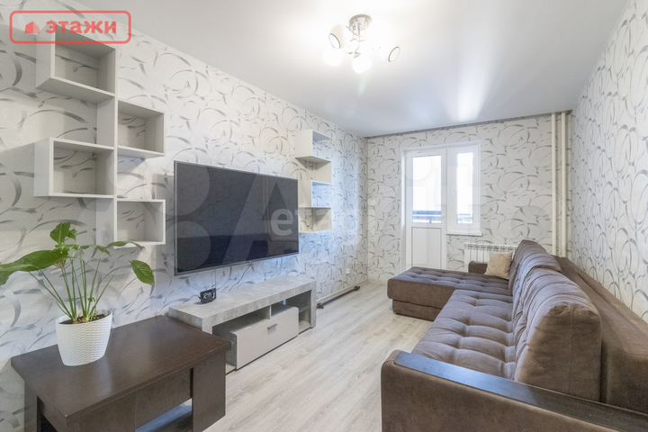 2-к. квартира, 55 м², 13/16 эт.