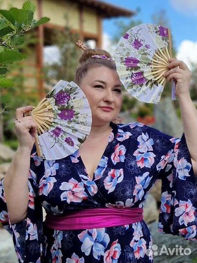 Веер японский 2 шт