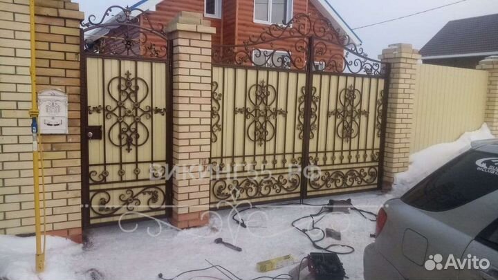 Кованые ворота и калитки
