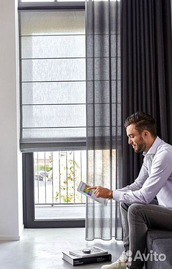 Рулонные шторы Блэкаут