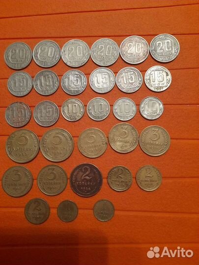 Монеты ранние советы СССР