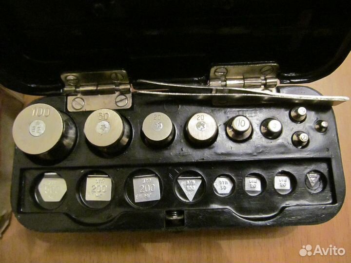 Гири для калибровки весов двух видов,СССР