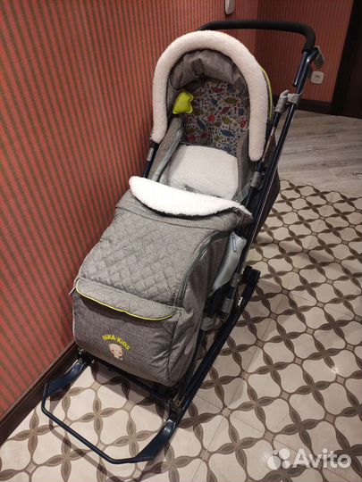 Санки коляска ника 7