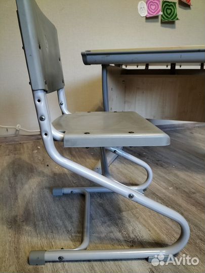 Растущая парта и стул деми