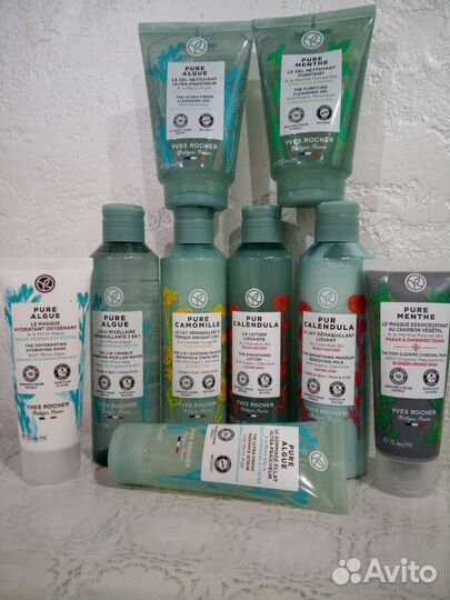 Крема, сыворотки, умывалки для лица Yves Rocher