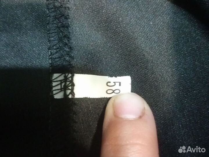 Кожаные штаны 58 размер не ношенные без бирки