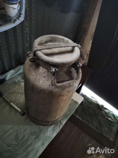 Алюминиевый бедон