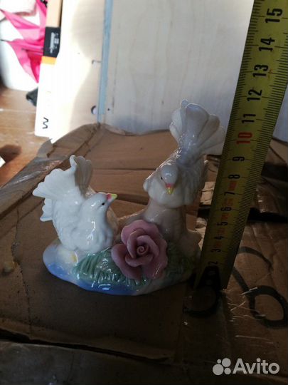 Статуэтка-голубки