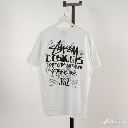 Stüssy Laguna Beach Белая S