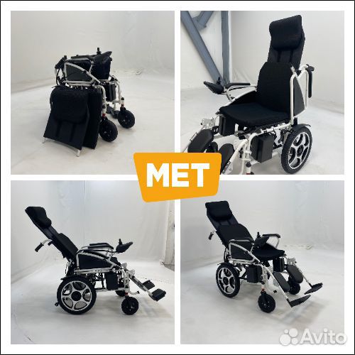 Электро кресло-коляска MET Сomfort85 откид.спинка