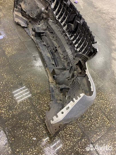 Передний бампер на Mercedes GLE coupe