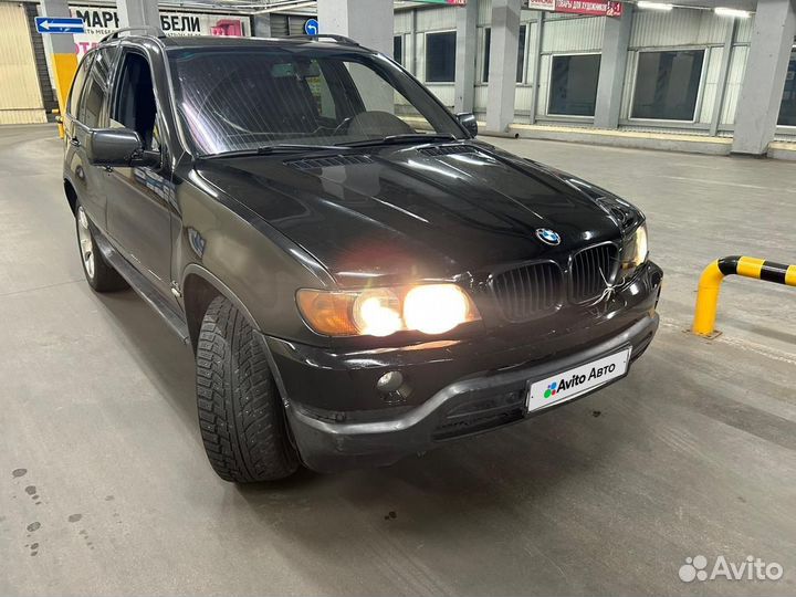 BMW X5 4.4 AT, 2000, 100 000 км