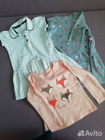 Вещи пакетом на девочку 92 98
