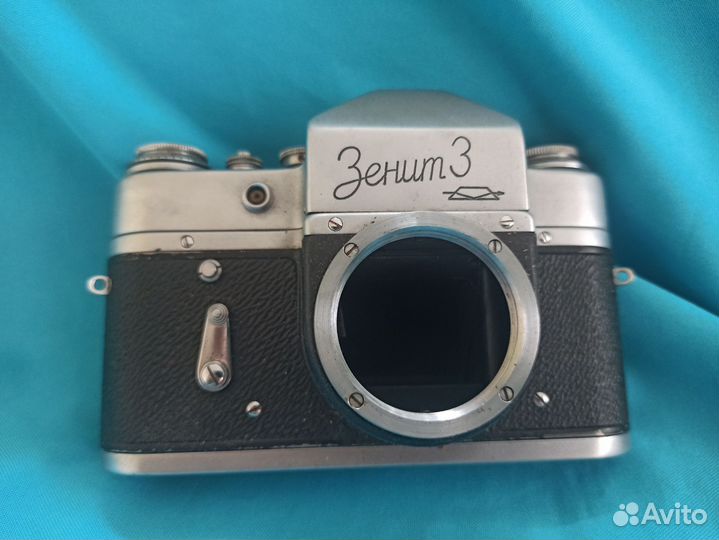 Плёночный фотоаппарат Зенит-3 без Гелиоса
