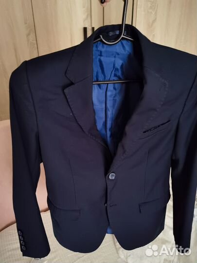 Пиджак школьный для мальчика 140