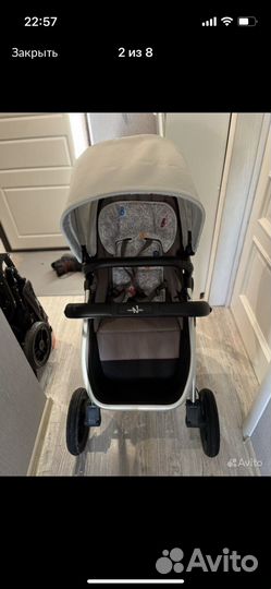 Коляска 2 в 1 Neonato puro