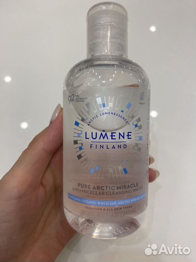 Мицелярная вода 3в1 lumene finland Новая