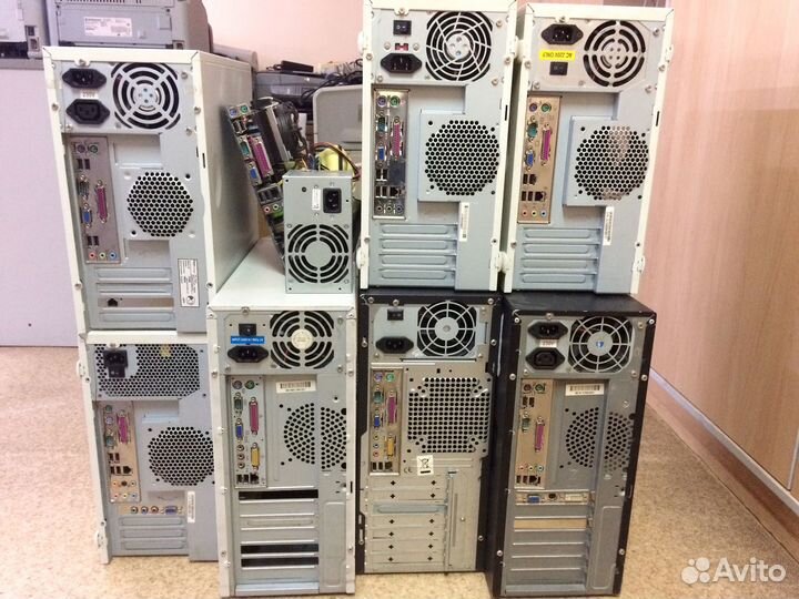 Компьютеры, рабочие, socket 478/754(AMD) /775