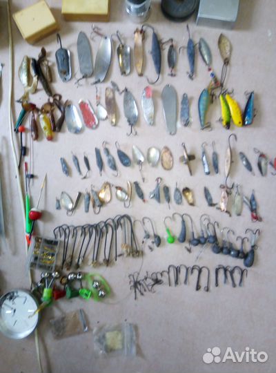 Зимние блесны ручной работы СССР