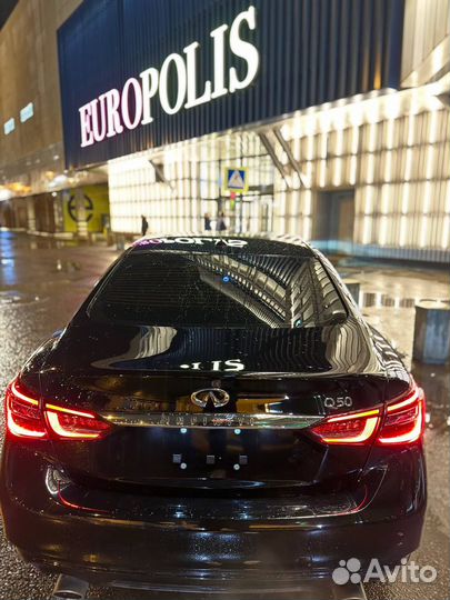 Infiniti Q50 2.0 AT, 2018, 61 372 км