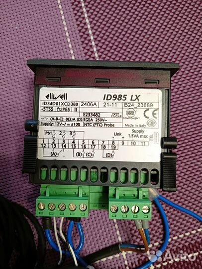 Контроллер Eliwell ID 985 LX (12V)
