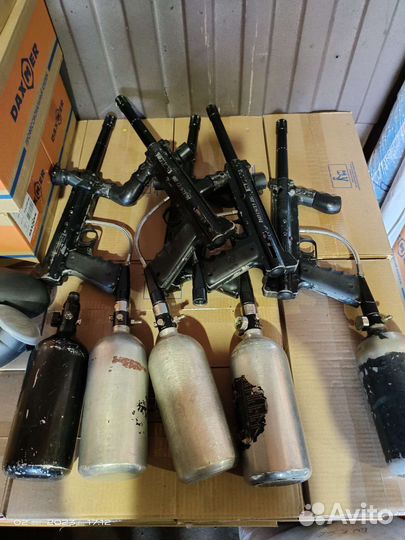 Маркер для пейнтбола tippmann 98 5 комплектов
