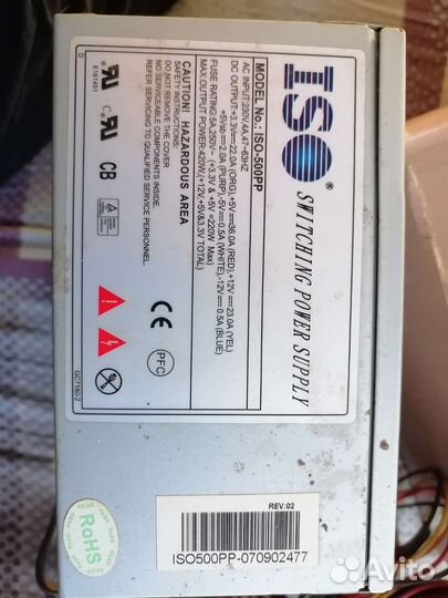 Блок питания для пк 350w