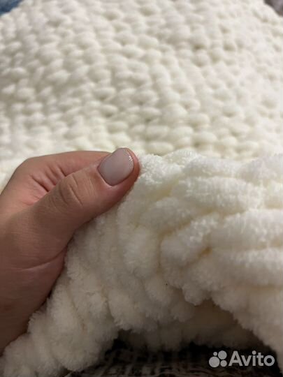 Плед вязаный